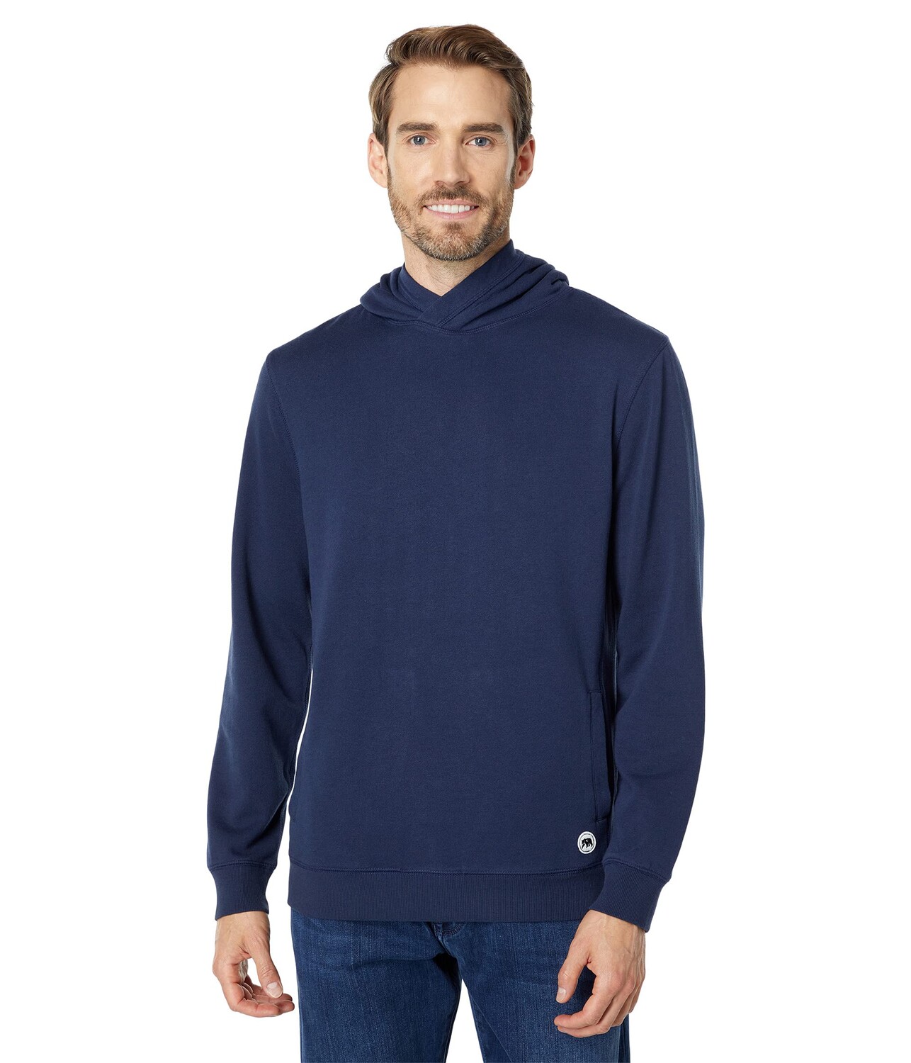 

Худи The Normal Brand, Clay Fleece Vintage Hoodie, Синий