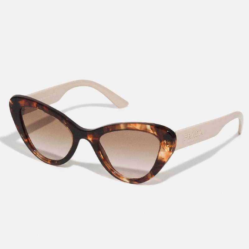 Солнцезащитные очки Prada, коричневый очки солнцезащитные prada prada pr040dmdbjn5