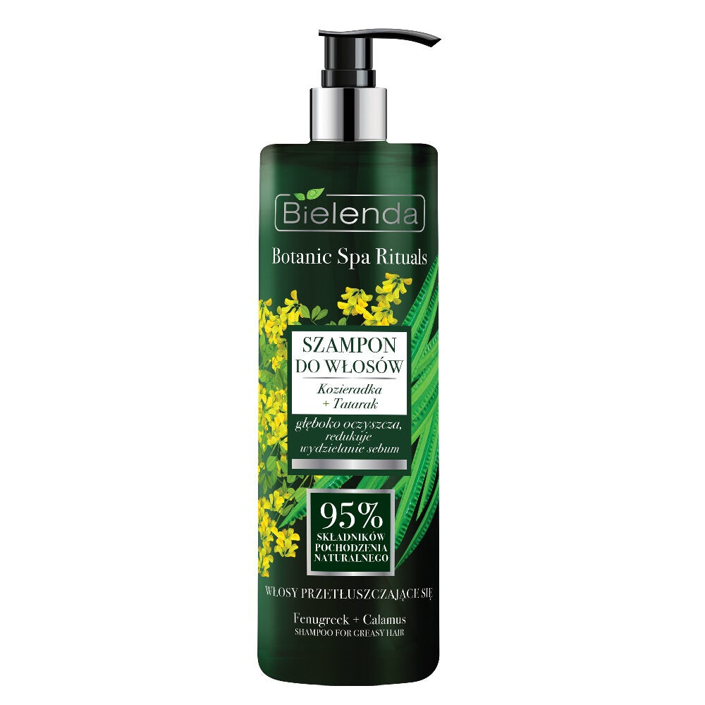 

Bielenda Шампунь Botanic Spa Rituals для жирных волос Пажитник + Аир 400мл