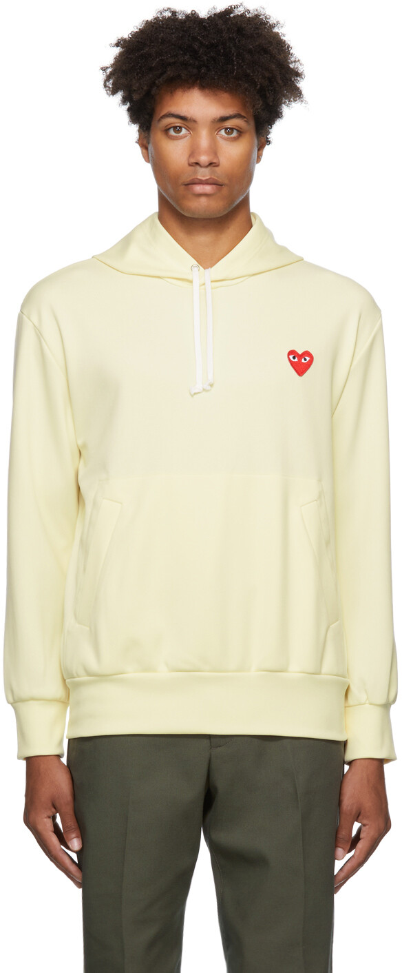 

Толстовка с нашивкой в ​​виде сердца Comme des Garçons Play, Серый