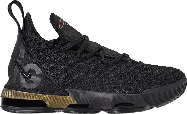 Кроссовки Nike LeBron 16 GS 'I'm King', черный