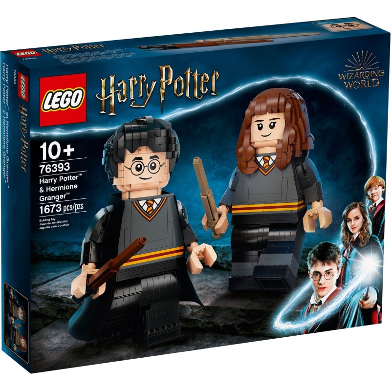 цена Конструктор LEGO Harry Potter 76393 Гарри Поттер и Гермиона Грейнджер