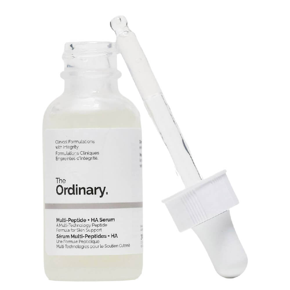 Антивозрастная пептидная сыворотка The Ordinary Serum With Peptides And Hyaluronic Acid, 30 мл - фото