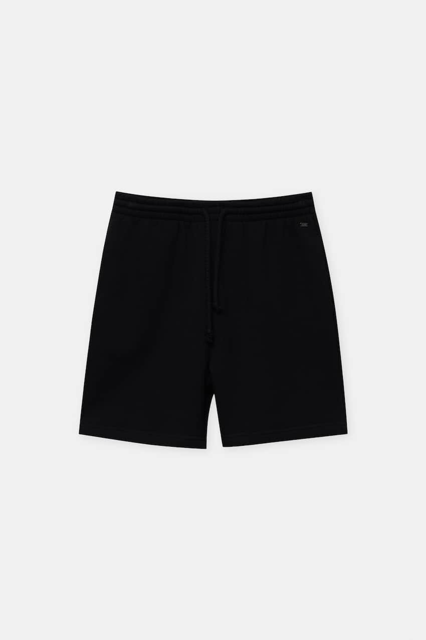 

Шорты Pull&Bear Tracksuit Jogger Bermuda, чёрный, Черный