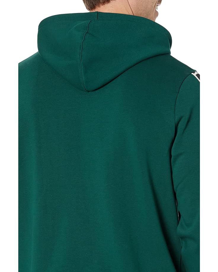 Толстовка Reebok Identity Tape Sweatshirt, цвет Forest Green цена и фото