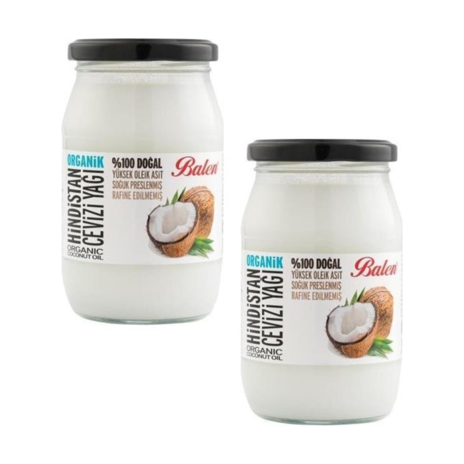 

Balen Organic Coconut Oil 2 x 300 G
