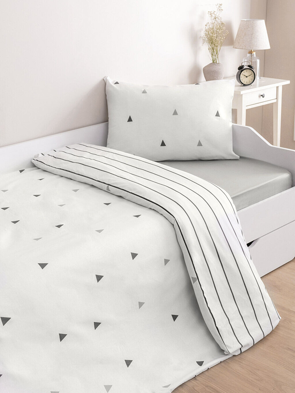 

Пододеяльник из хлопка с принтом LCW Home