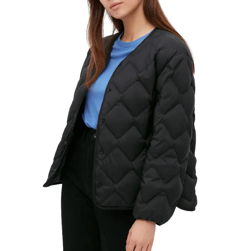 

Пуховик Uniqlo Ultra light down relaxed, черный