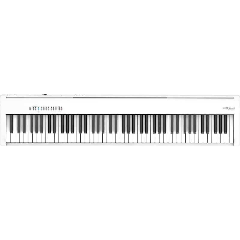 

Портативное пианино Roland FP-30X-WH со встроенными динамиками, Bluetooth - белое