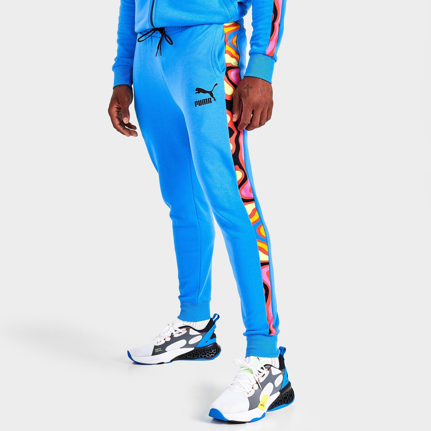 

Мужские спортивные штаны Puma Lava Flow T7, синий