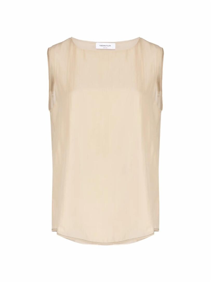 

Топ с цепью мониль Fabiana Filippi White Label