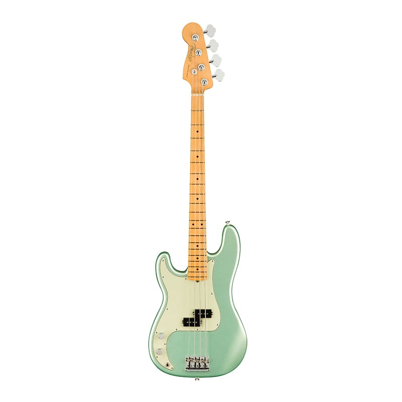 Fender American Professional II Precision 4-струнная бас-гитара для левшей (Mystic Surf Green) Fender American Professional II 4-String Bass Guitar Left-Handed (Mystic Green)