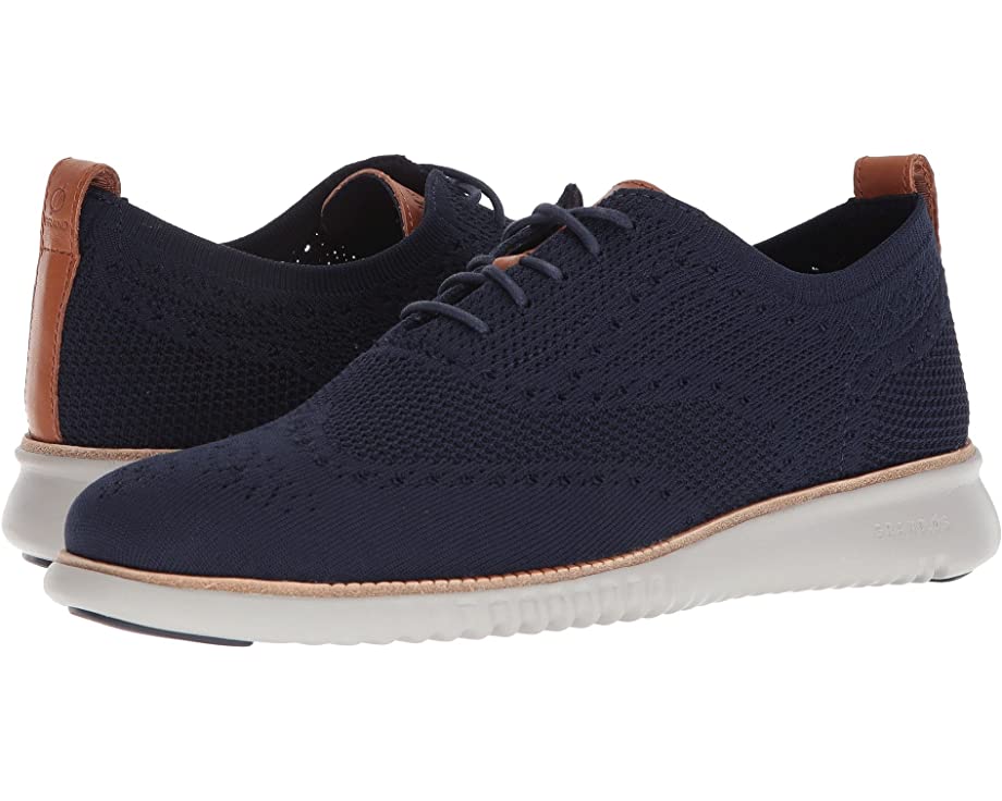 Оксфорды 2.Zerogrand Stitchlite Oxford Cole Haan, синий - фото