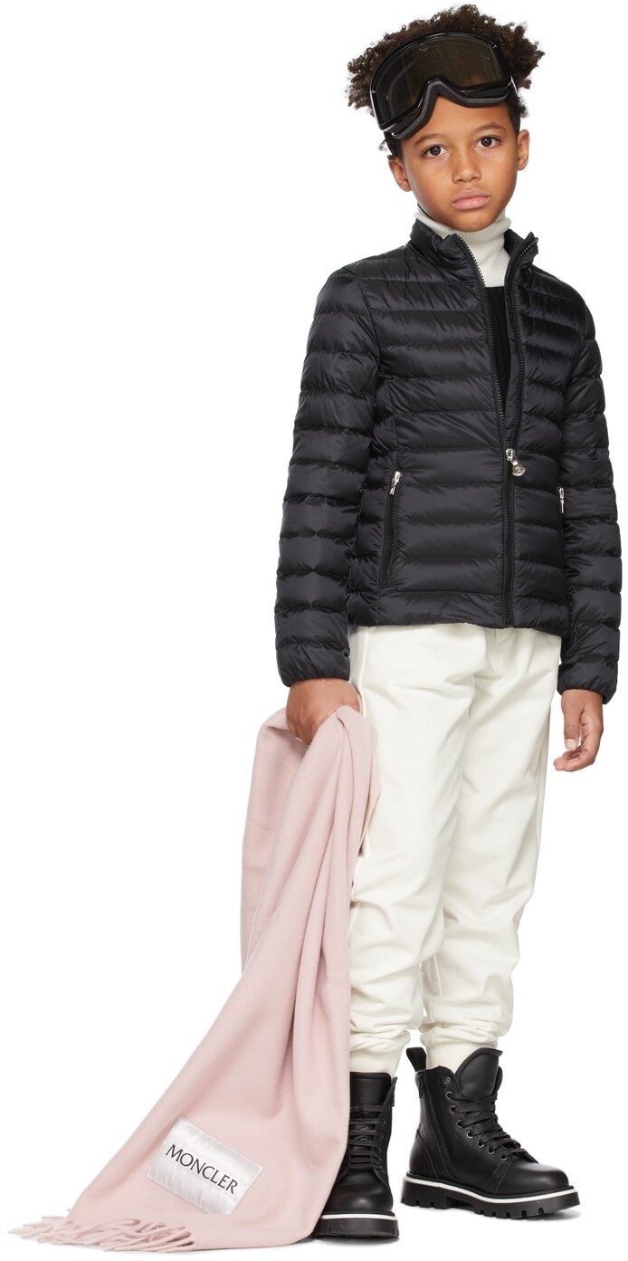 

Детская черная пуховая куртка Kaukura Moncler Enfant