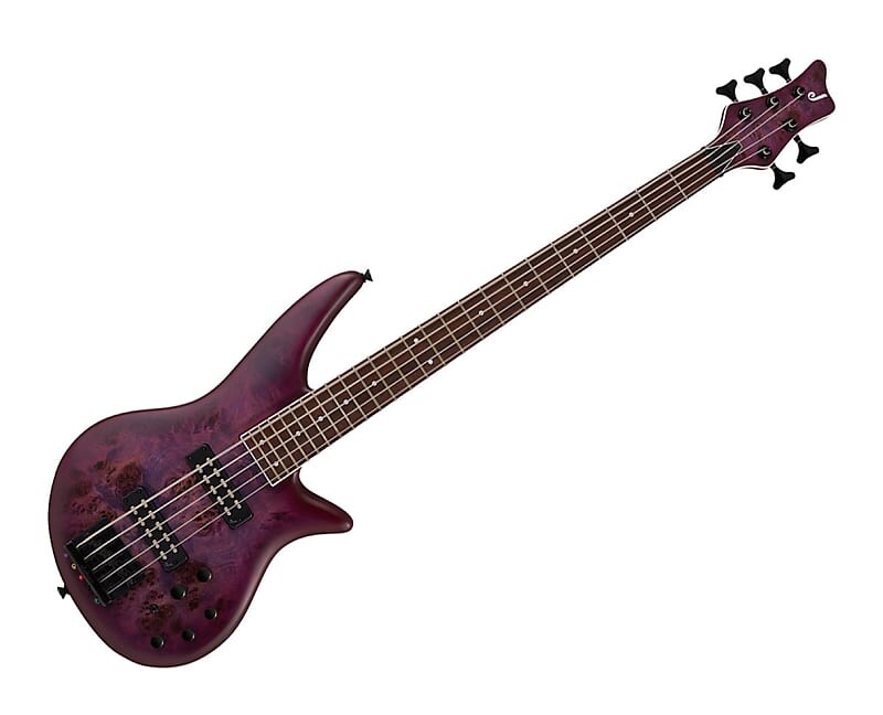 

Jackson X Series Spectra Bass SBXP V Laurel FB Transparent Purple Burst