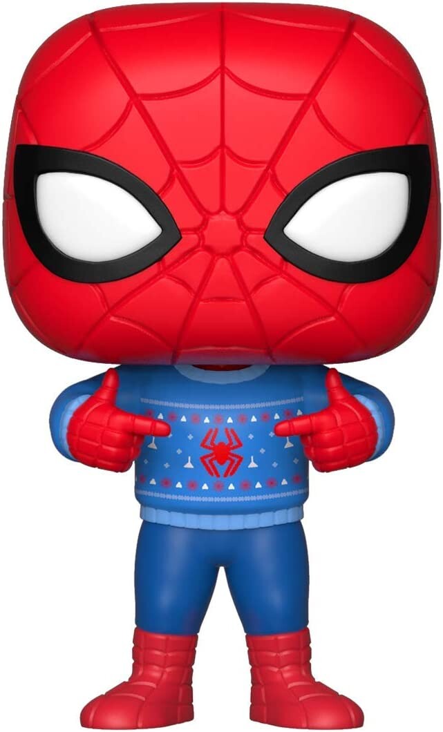 Spiderman christmas sweater funko pop new arrivals