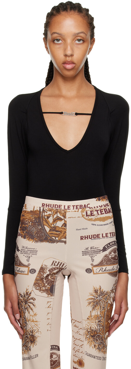 

Черный боди матадор Rhude