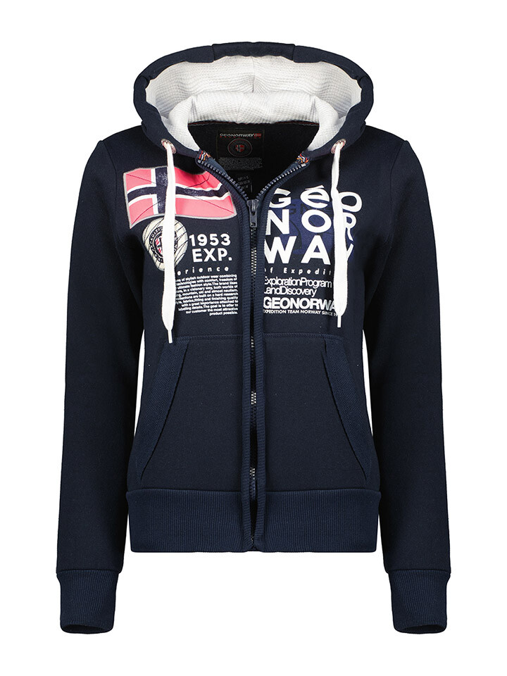 

Толстовка Geographical Norway Gasado, темно-синий