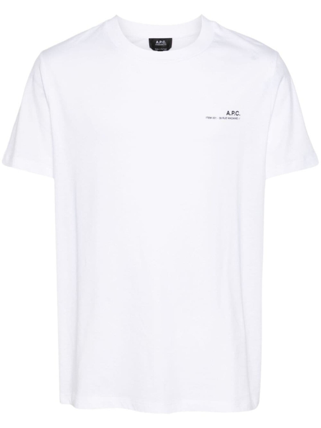 

A.P.C. футболка с логотипом, белый