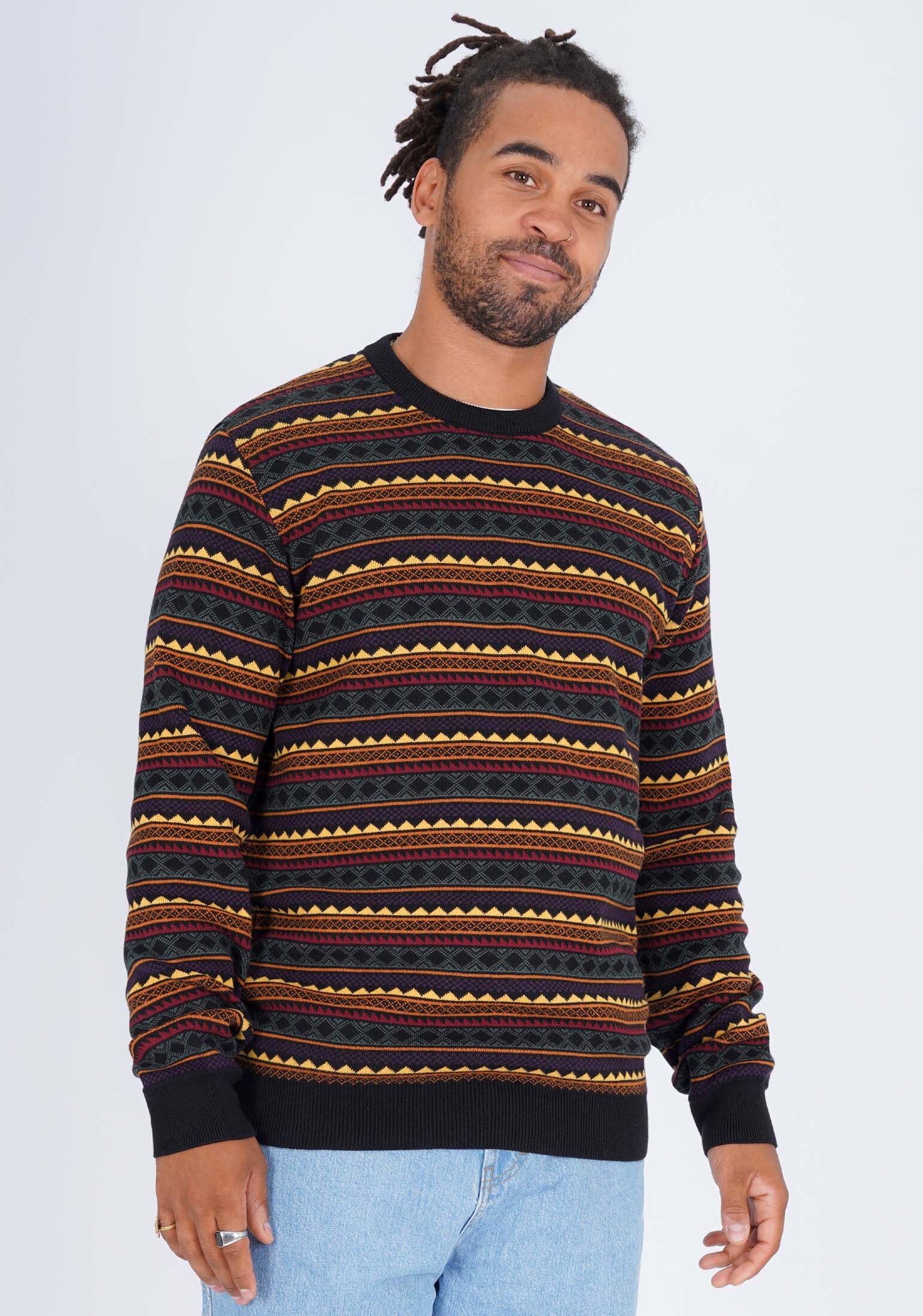 пуловер honesty rules strick jacquard цвет multi colors Пуловер HONESTY RULES Strick Jacquard, цвет multi colors