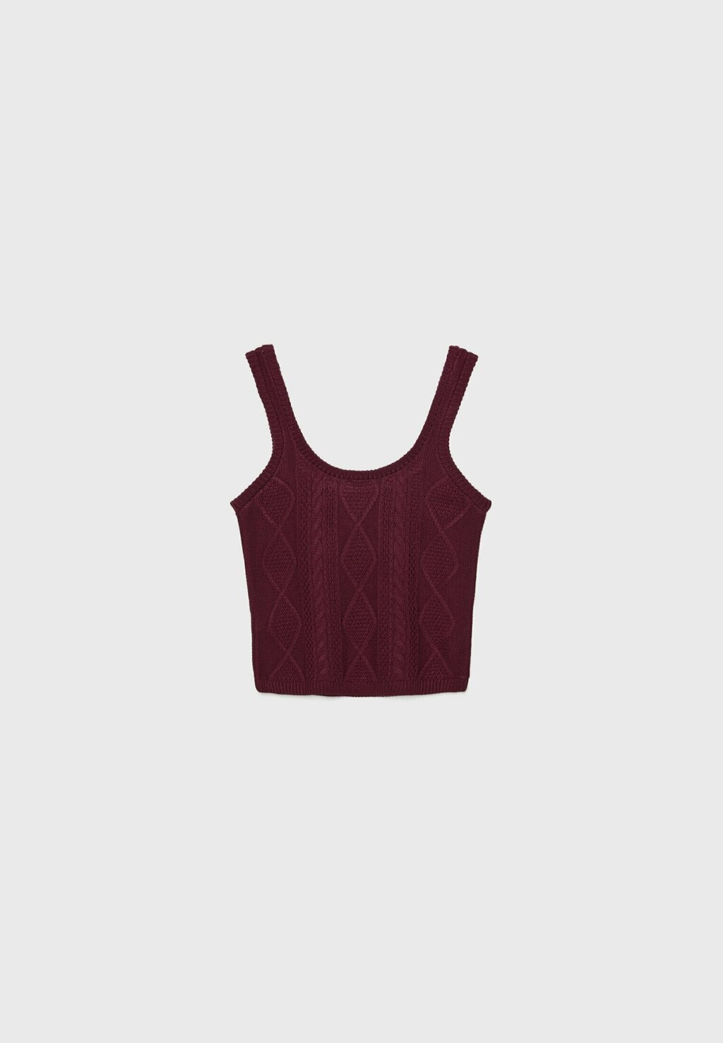

Топ Stradivarius, бордовый