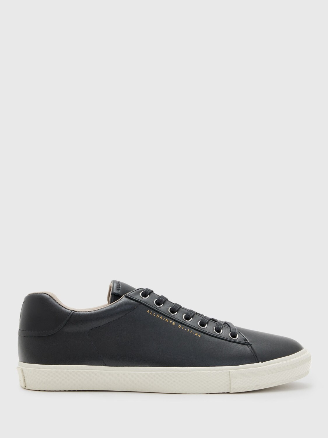 

Кожаные низкие кеды AllSaints Brody, черные, Черный