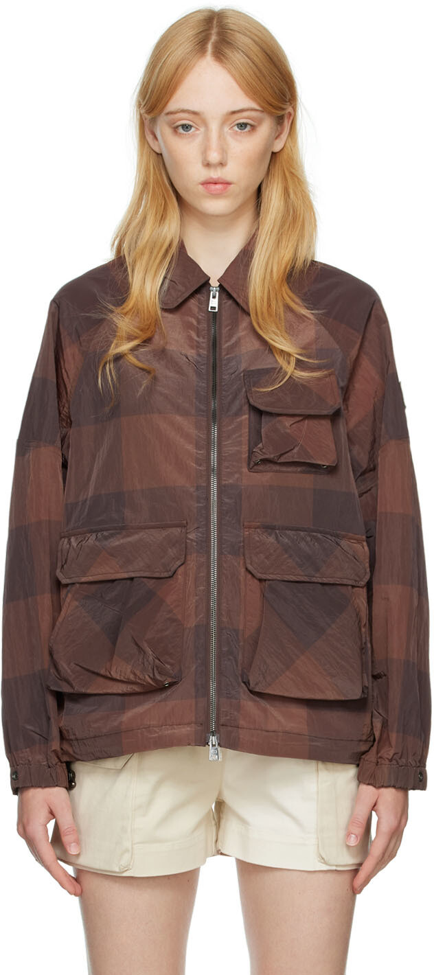 

Коричневая нейлоновая куртка Woolrich Daniëlle Cathari