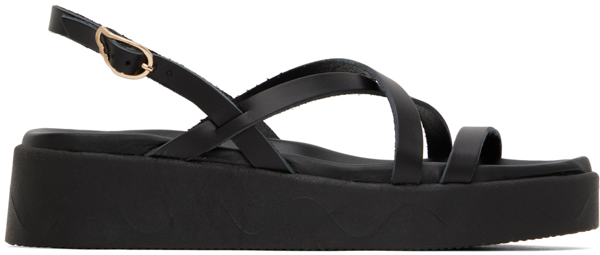 Черные сандалии Silia Ancient Greek Sandals
