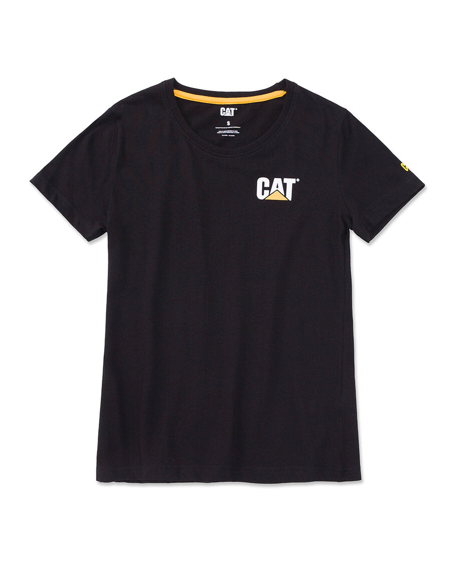 

Женская футболка CAT, черный