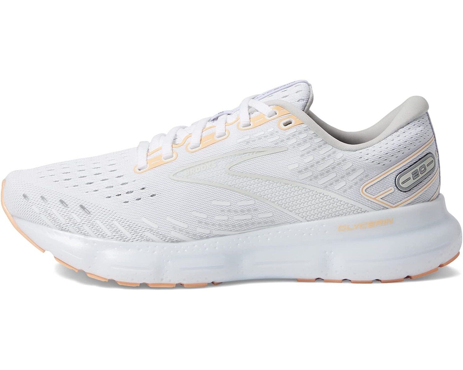 

Кроссовки Glycerin 20 Brooks, белый