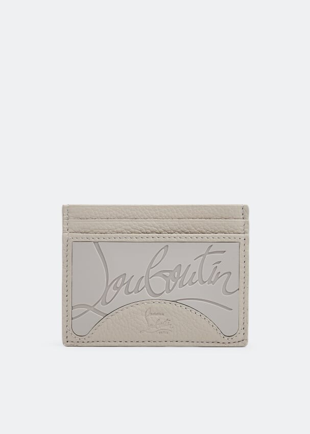 

Картхолдер CHRISTIAN LOUBOUTIN M Kios cardholder, бежевый