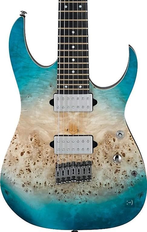 Ibanez RG1127PBFXCIF Электрогитара Caribbean Islet Burst W/BAG RG1127PBFXCIF Electric Guitar Caribbean Islet W/BAG scione thickened folk acoustic guitar bag 36 39 41inch classical electric guitar bag sleeve backpack piano bag guitar accessorie