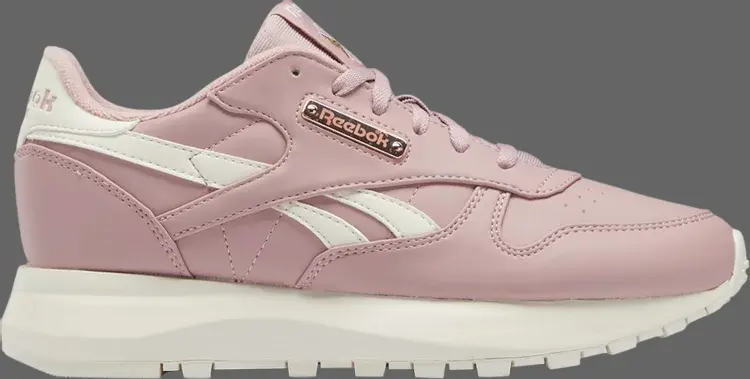 

Кроссовки wmns classic leather sp 'smokey rose' Reebok, зеленый