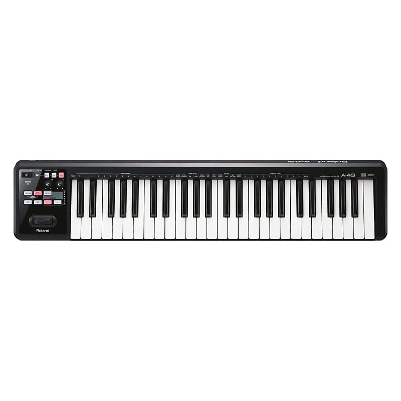 

Контроллер MIDI-клавиатуры Roland A-49, черный A-49 MIDI Keyboard Controller