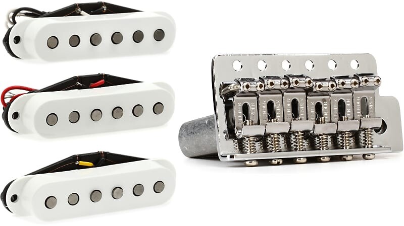 

Комплект из 3 звукоснимателей Fender Tex-Mex Stratocaster с тремоло Fender в винтажном стиле — стандартная серия 0071014049=1 0992131000=1