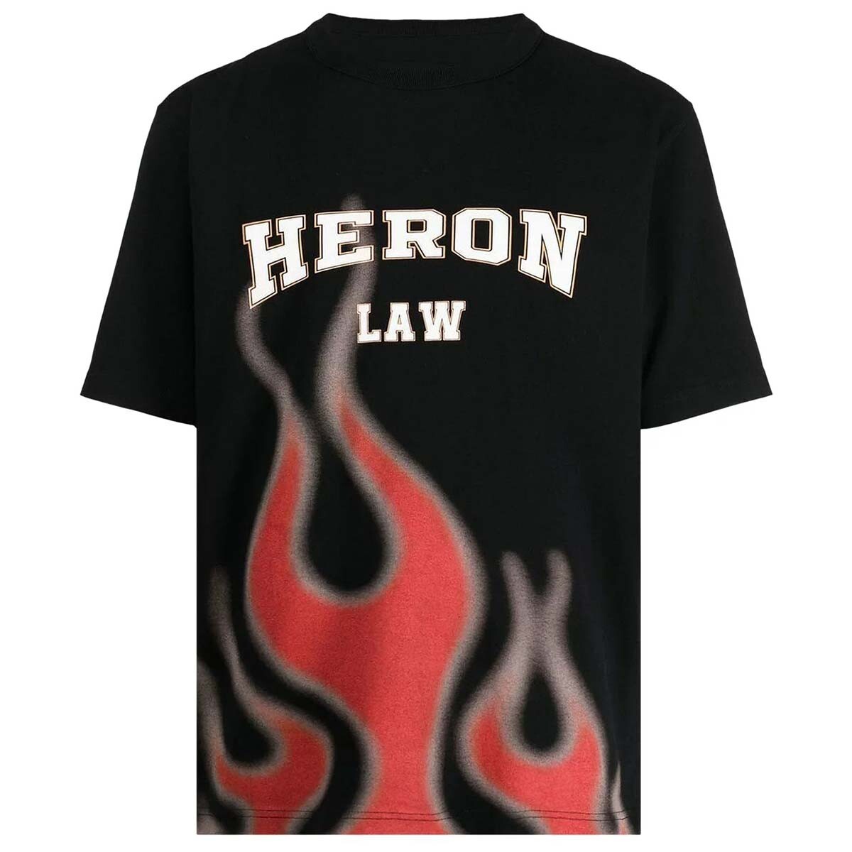 

Футболка Heron Preston Heron Law Flames, черный/мультиколор