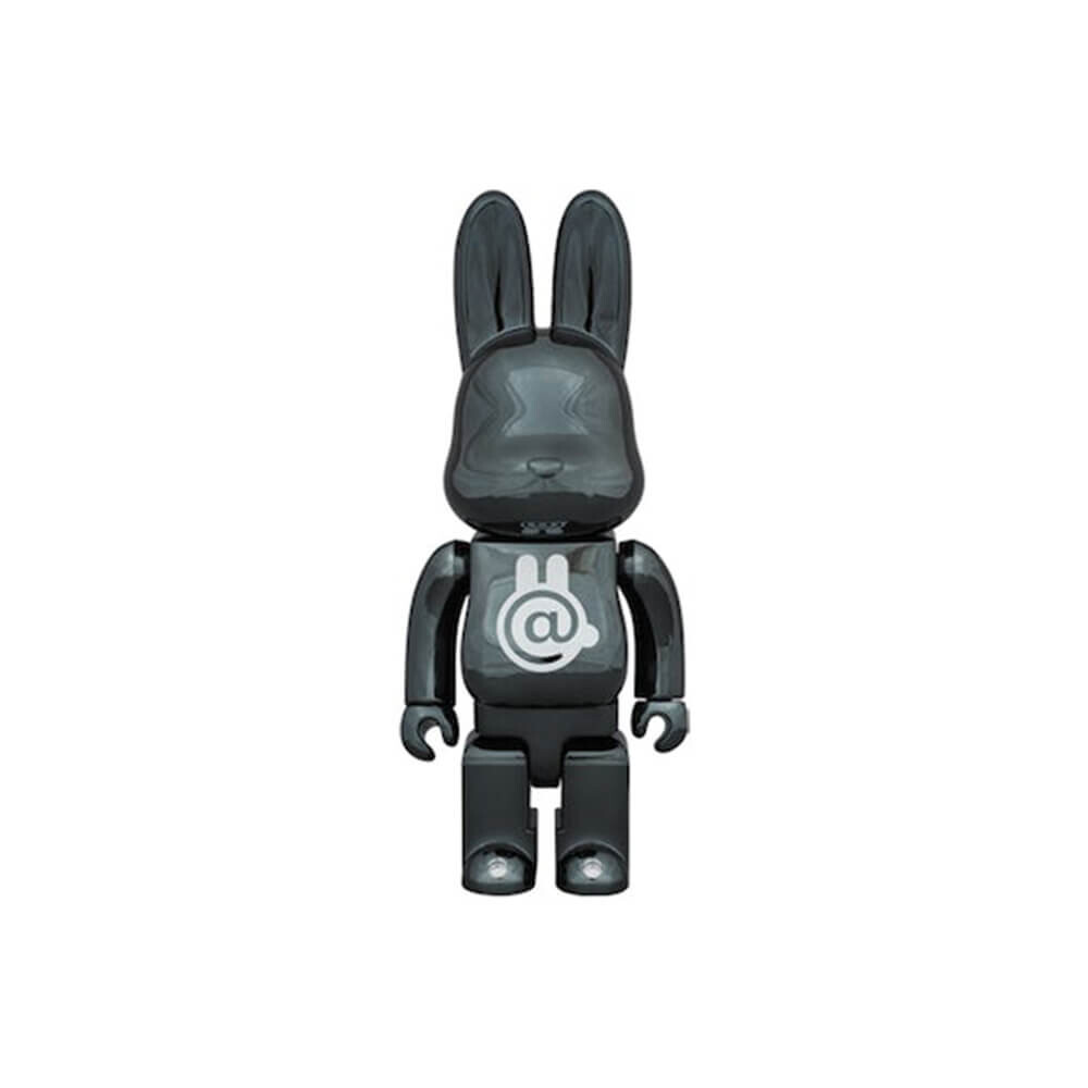 Фигурка Bearbrick Rabbrick CHROME 400%, черный фигура bearbrick medicom toy billy butcher the boys 400%