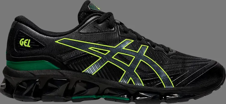 

Кроссовки gel quantum 360 7 'black safety yellow' Asics, черный
