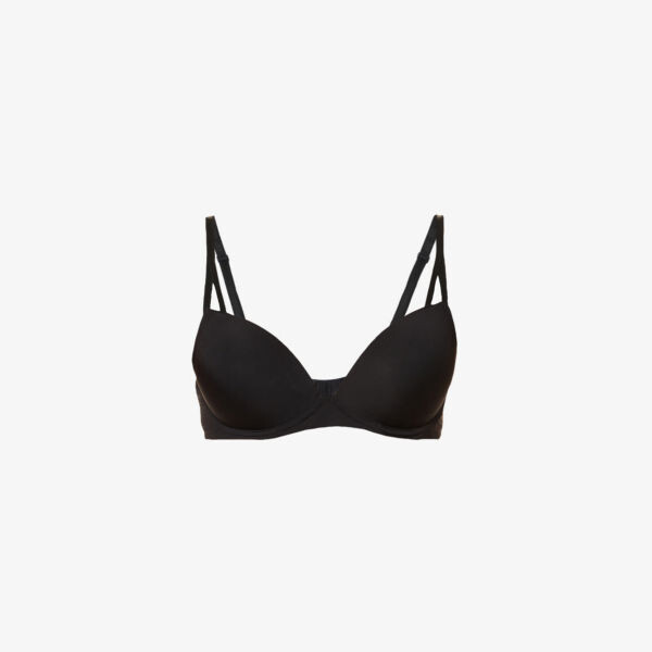

Бюстгальтер из эластичного джерси с логотипом ck seductive comfort Calvin Klein, черный