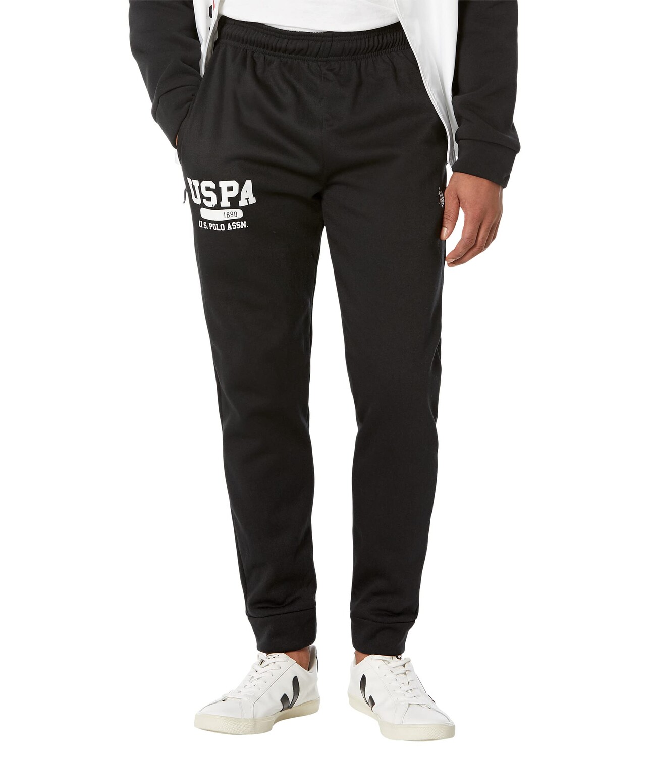 

Джогггеры U.S. POLO ASSN., USPA Trainer Joggers, Черный