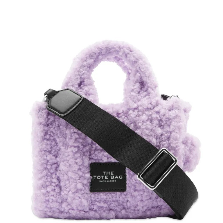 

Сумка-тоут Marc Jacobs The Teddy, сиреневый