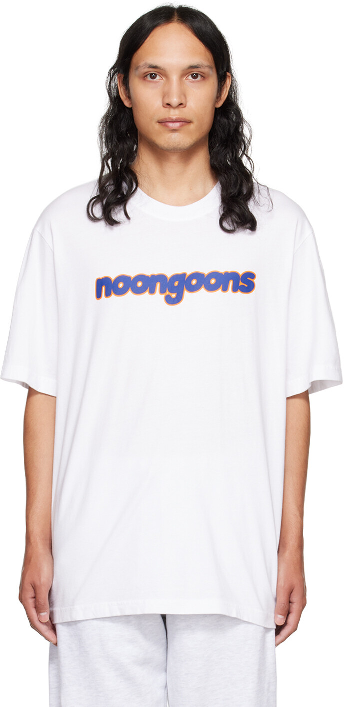 

Белая футболка с пузырьками Noon Goons