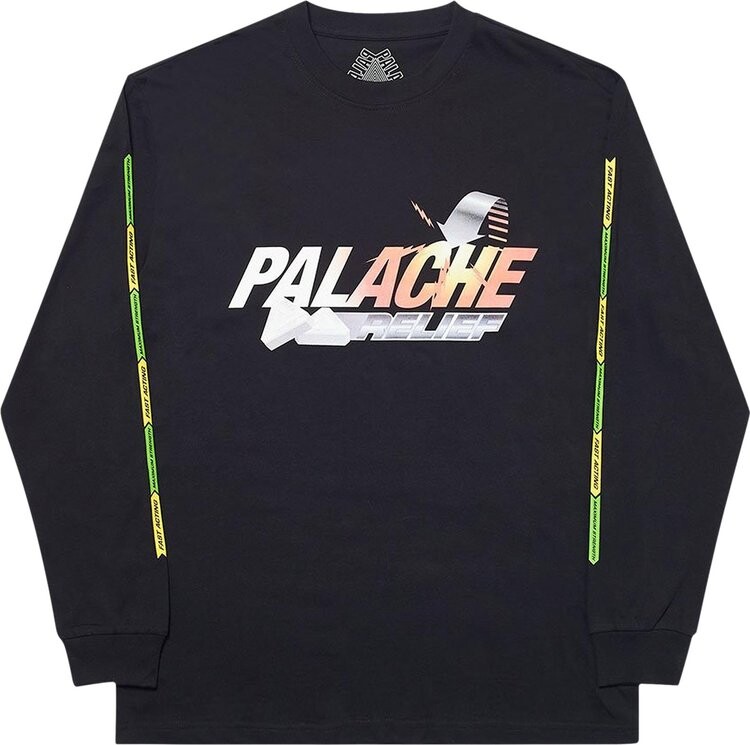 

Лонгслив Palace Palache Longsleeve 'Black', черный