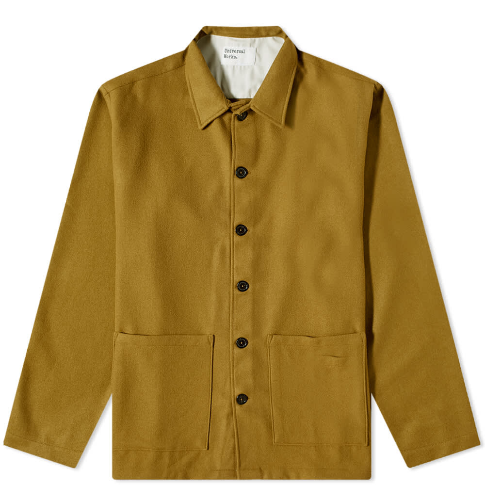 

Рубашка Universal Works Melton Wool Easy Overshirt