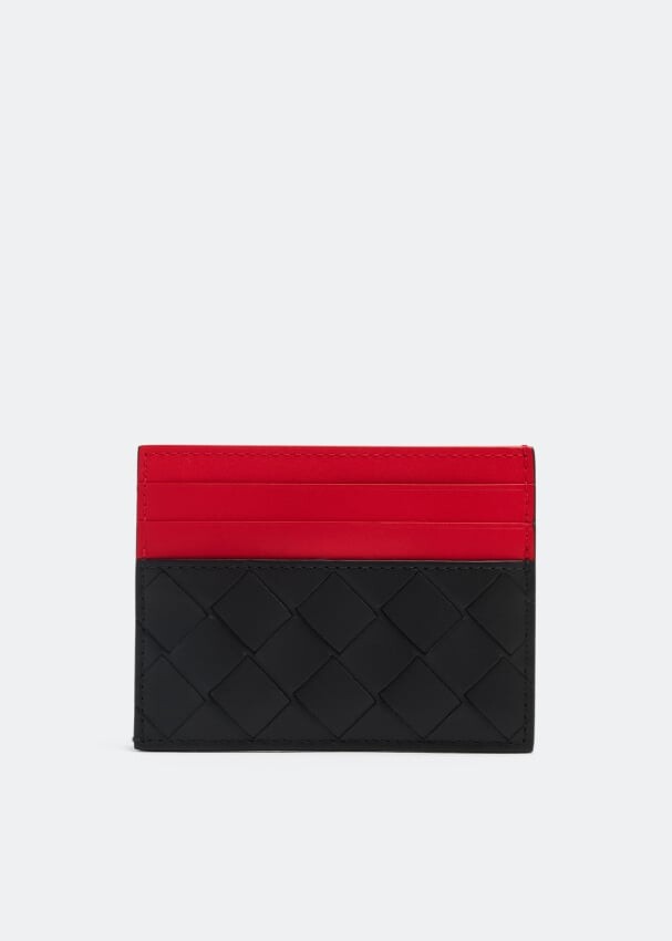 

Картхолдер BOTTEGA VENETA Intrecciato card case, черный