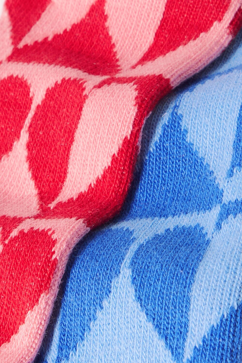 

SOCKSSS Набор из двух носков интарсия из смесового органического хлопка, синий