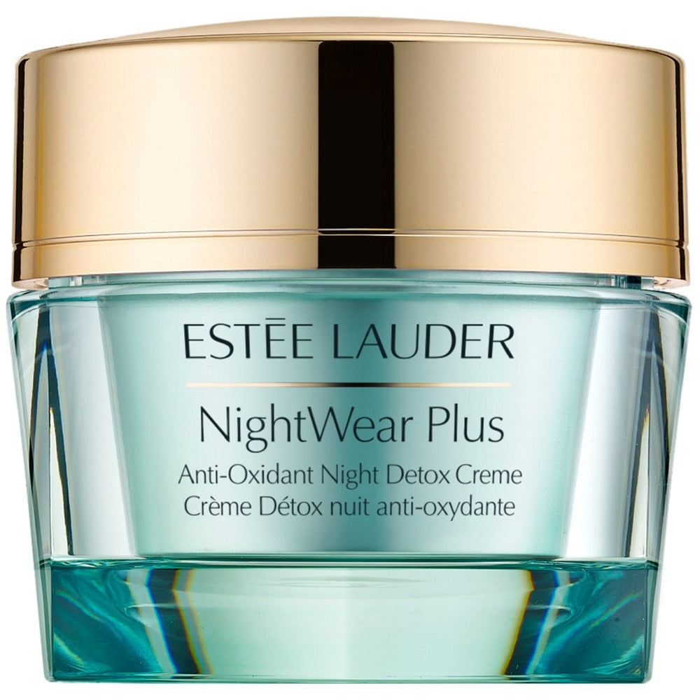 цена Estée Lauder NightWear Plus Anti-Oxidant Night Detox Creme Очищающий крем для лица на ночь 50мл