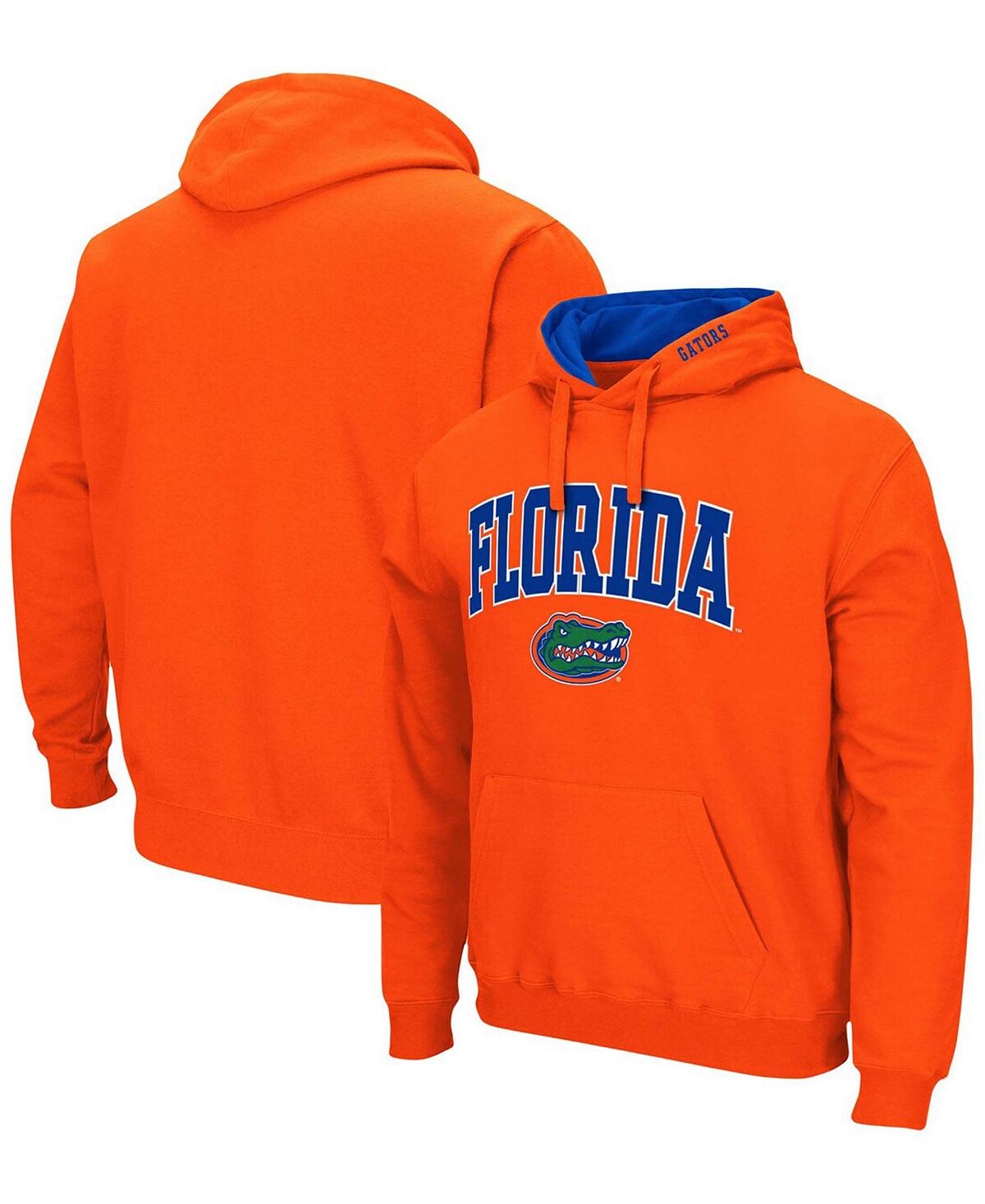 

Мужская толстовка с капюшоном orange florida gators arch logo 3.0 Colosseum