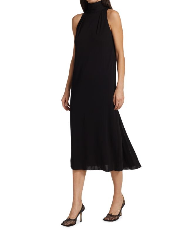 

Платье lillie из джерси с драпировкой Halston Black