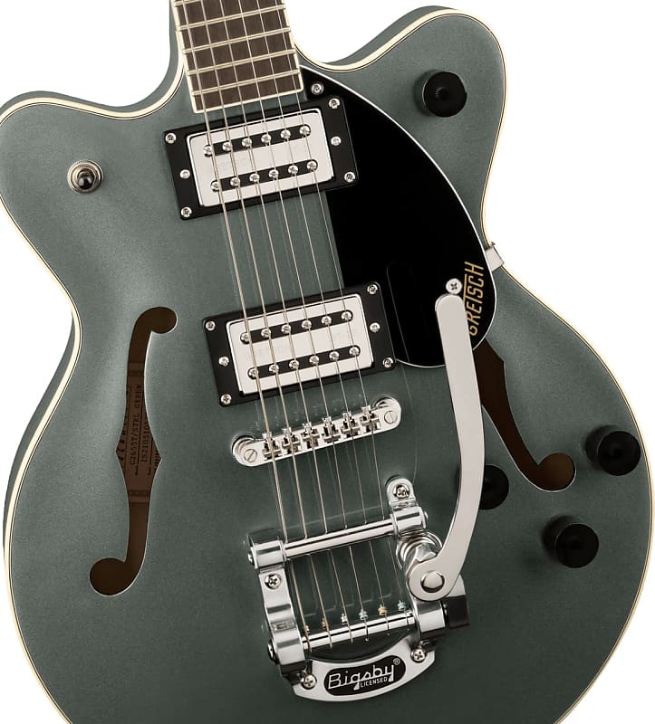 

Gretsch - G2655T Streamliner - Электрогитара с полым корпусом - Центральный блок Jr. Double-Cut with Bigsby - G2655T Streamliner - Hollowbody Electric Guitar - Center Block Jr. Double-Cut with Bigsby - Laurel Fingerboard -